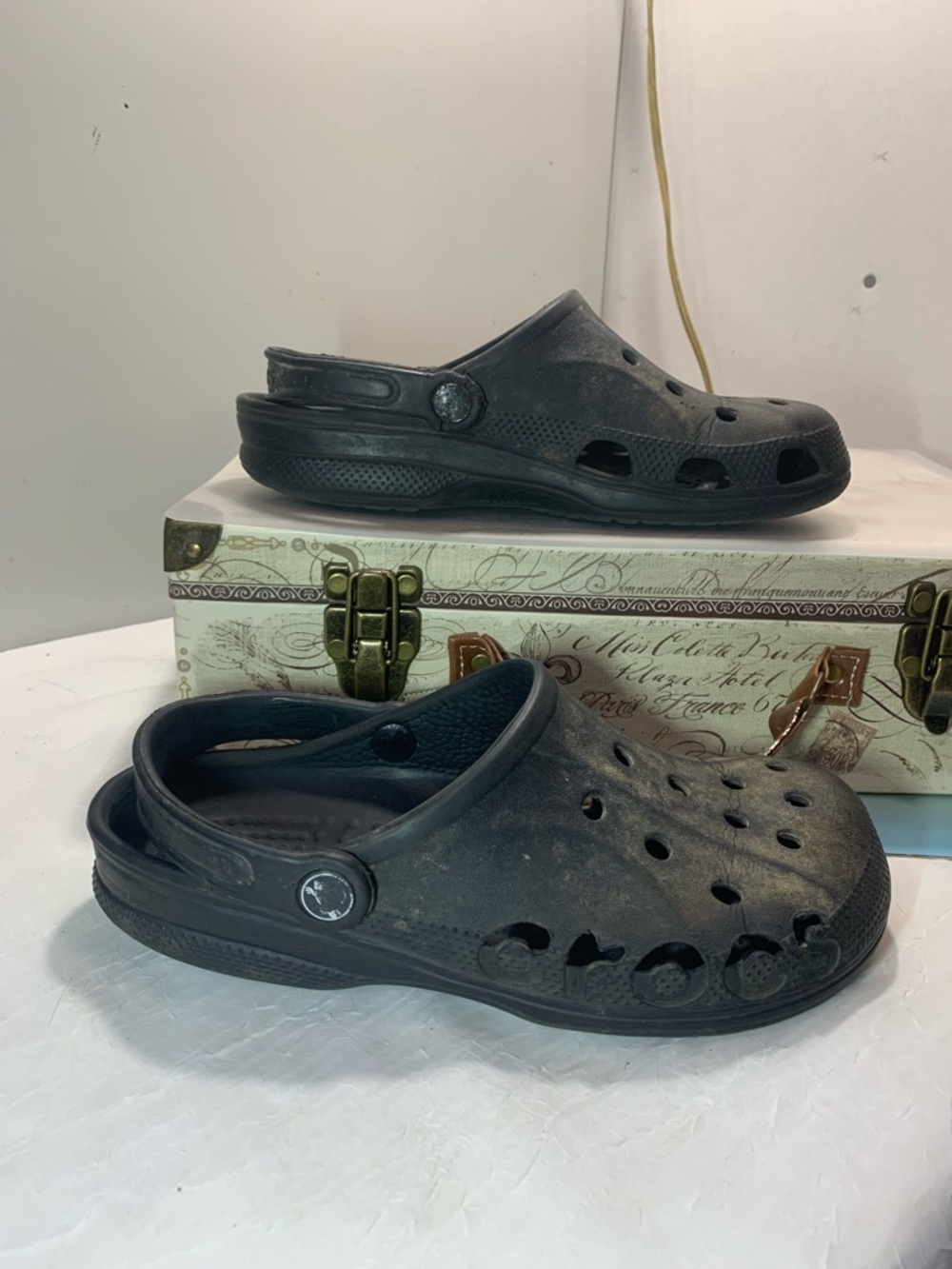 Black Crocs